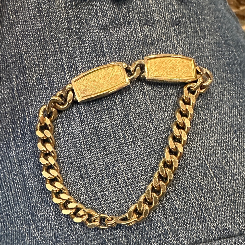 Speidel Gold Chain Bracelet